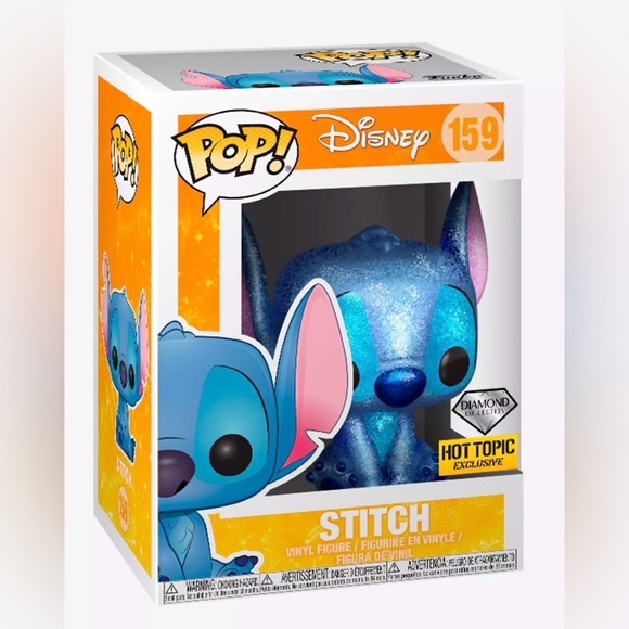 Disney Other - NWT Funko Disney Diamond Collection Lilo & Stitch Pop Hot Topic Exclusive
